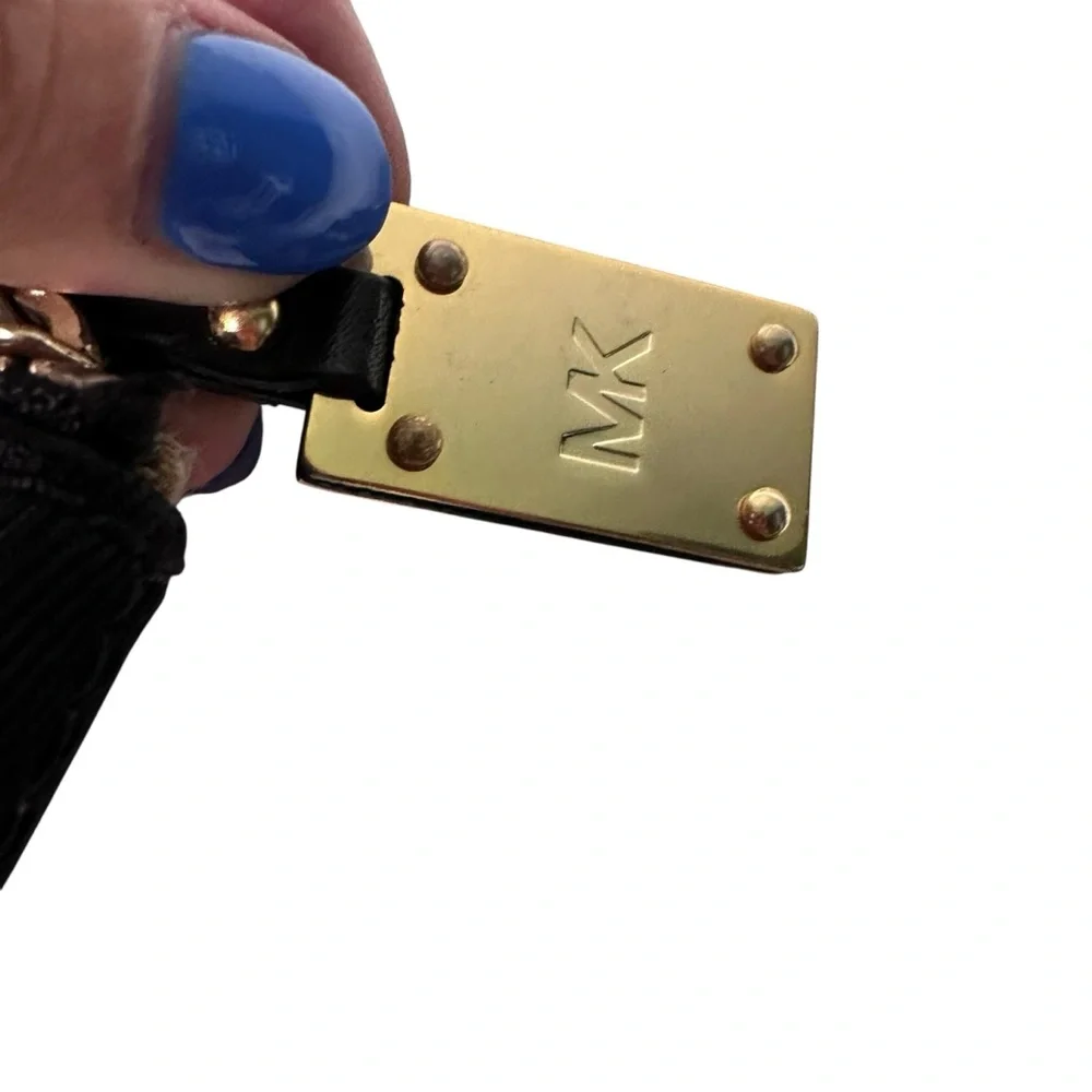 Michael Kors Large Canvas Tote Bag Top Zip - Picture 8 of 15